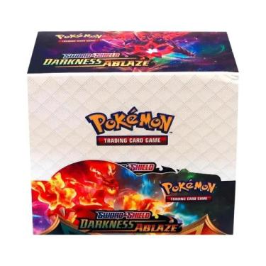 Imagem de Caixa De Booster Do Jogo De Cartas Pokémon TCG Sword & Shield Tempest 