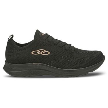Imagem de Tenis Olympikus 130g Ultraleve Feminino Original - 36, Preto, 36