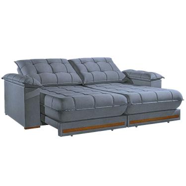 Imagem de Sofá Retrátil e Reclinável 5 Lugares 2,90m Bahamas