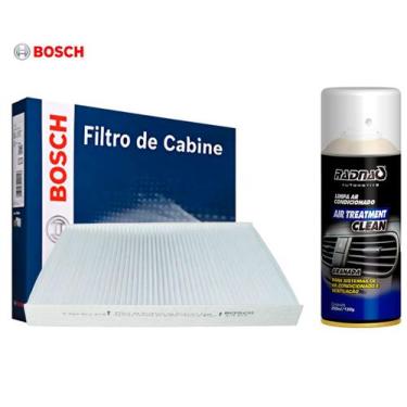 Imagem de Kit Filtro De Ar Condicionado Fiat Punto 2010/2020 + Higienizador Air 