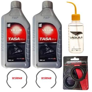 Imagem de Oleo Bengala, Retentor, Trava, Garrafa Xtz 150/ Crosser 150 - Vedamoto