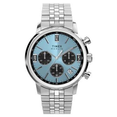 Imagem de Relógio Timex Marlin Cronógrafo Tachymeter TW2Y66500 40mm Aço Inox