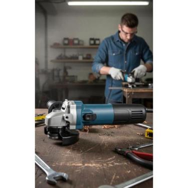 Imagem de Esmerilhadeira 750W 115mm Potente e Ergonômica - Congratulations Store
