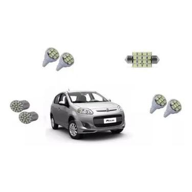 Imagem de Kit Lâmpada Led Fiat Palio G5 2012 2016 Teto Placa Ré Pingo - AUTOVEX