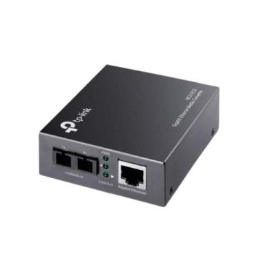 Imagem de Conversor de mídia Tp-link gigabit monomodo MC210CS