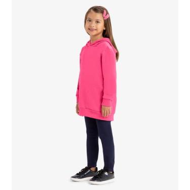 Imagem de Legging Infantil Menina Molecotton Rovitex Kids Azul, 3, Azul
