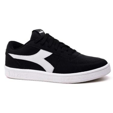 Imagem de Tenis diadora playmaker masculino, Preto, Branco, 43