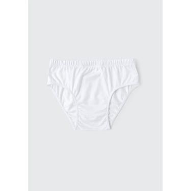Imagem de Kit/02 Cueca Silp Hering 5770 Infantil Malha T. 04/12, 08, N0a, Branco