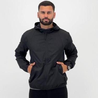 Imagem de Jaqueta Hering Corta Vento com Capuz Masculina - Broken Rules, XG, Pre