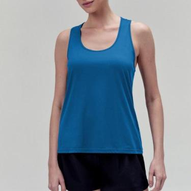 Imagem de Regata Hering Esportiva Nadador Proteção UV 50+ SN8H, Azul, 854, P