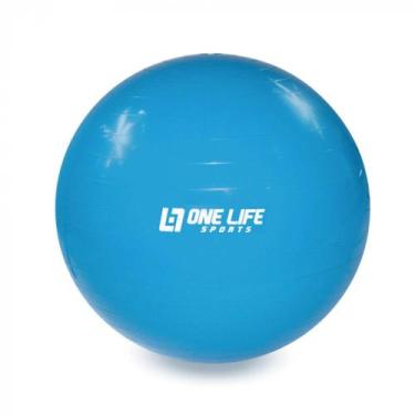 Imagem de Bola Suiça Pilates Yoga Abdominal Ginastica Fitness 55 cm - One Life