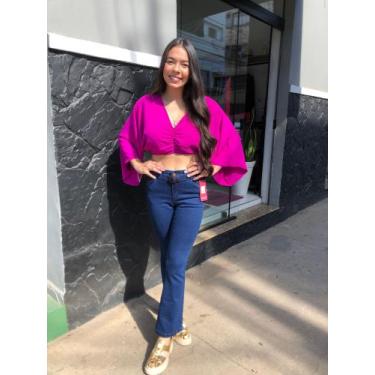 Imagem de Calça jeans flare - Muito mais 