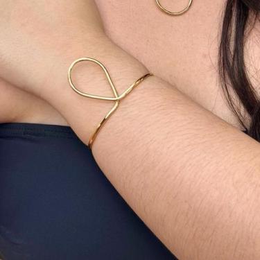 Imagem de Bracelete Gota Glam Banhado a Ouro 18 K - DRoss