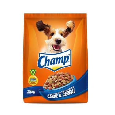Imagem de Ração Champ Carne E Cereais Para Cães Adultos - 15 Kg