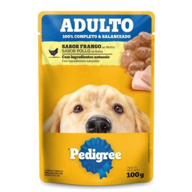 Imagem de Ração de Frango ao Molho Pedigee 100g - PEDIGREE