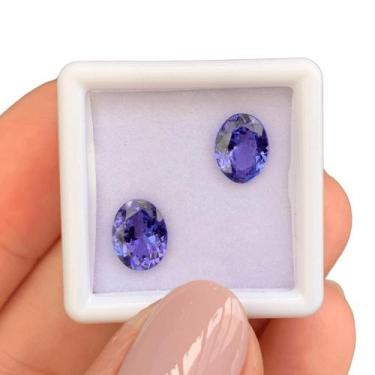 Imagem de Tanzanita Oval Par 2,18ct - ENE2ESE