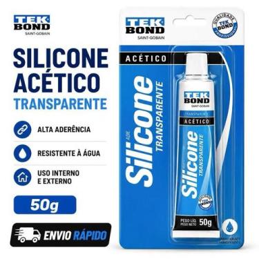 Imagem de Silicone Acético Transparente 50g Tekbond