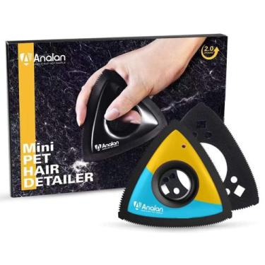 Imagem de Removedor de Pelos de Pet Analan Mini Triangular com 2 Lâminas