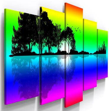 Imagem de Quadros Decorativos Paisagem Violão Quarto 5