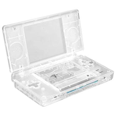 Imagem de OSTENT Kit de capa de reposição de peças de reparo completo para Nintendo DS Lite NDSL (transparente)