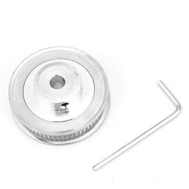 Imagem de Polia de sincronismo, 37,7 mm, 60 dentes, 60 dentes 2 dentes de passo, diâmetro externo para correia dentada de 6 mm de largura, usinagem de alta(60 perfurações 8 mm)