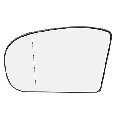 Imagem de X AUTOHAUX Vidro retrovisor do lado esquerdo esquerdo esquerdo para Mercedes E C Class W211 W203 2001-2007