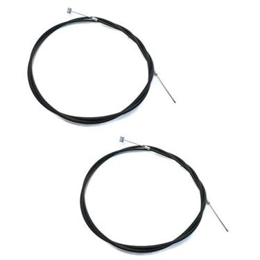 Imagem de (2) Novo cabo de freio universal de 152,4 cm Go Kart Cart Mini Bike ATV Ciclo