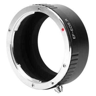 Imagem de Anel de lente, adaptador de lente preta, acessório de câmera de reposição para lente EF/EF-S