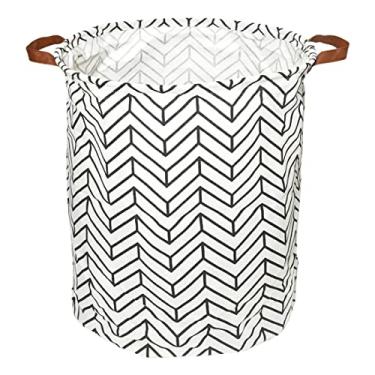 Imagem de Cesto Organizador Roupa Suja Brinquedos Dobrável 60 litros vários modelos (cst60_seta)