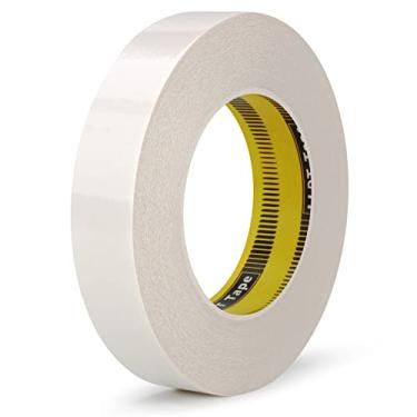 Imagem de Fita de madeira dupla face LLPT 2,5 cm x 91 metros fácil de rasgar adesivo forte translúcido para usinagem CNC modelos de madeira suporte de papel de artesanato removível (WP106)