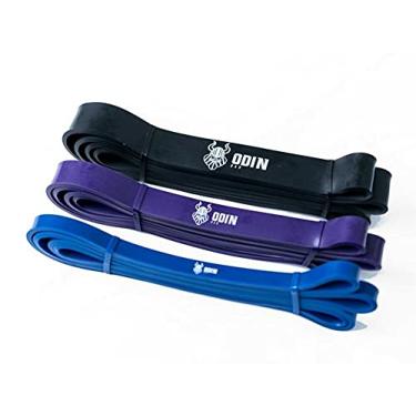 Imagem de Kit Super Power Band Elásticos 3 Intensidades Odin Fit