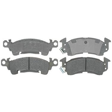 Imagem de ACDelco Silver 14D52M (19286179) Conjunto de pastilhas de freio a disco dianteiro semimetálico com sensor de desgaste
