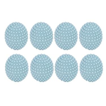 Imagem de Bolas De Lavagem Da Lavanderia De Okjhfd, 8 Pces Bola De Lavagem Pvc Lavanderia Depilação Ouriço Roupas Secas Bola Coletor De Fiapos Agitador Bolas Para Máquina De Lavar