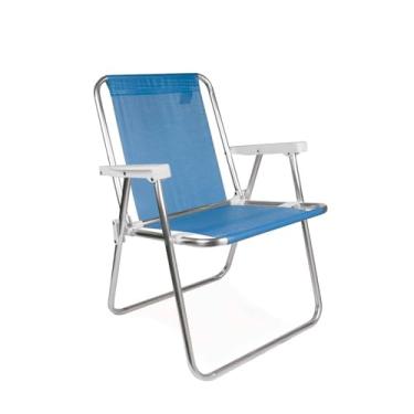 Imagem de Mor - Cadeira Alta Alumínio Azul