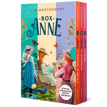 Imagem de Livro - Box Anne 1 - Anne de Green Gables, Anne de Avonlea e Anne da Ilha- (Texto integral - Clássicos Autêntica)