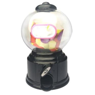 Imagem de Distribuidor de Doces para Crianças, Plástico Durável Portátil Leve Interativo Multifuncional para Crianças, Máquina de Chicletes para Jogos (Preto)