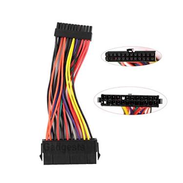 Imagem de Fonte de alimentação ATX de substituição da LeFix, cabo de 24 pinos para mini 24 pinos para Dell Optiplex 760 780 960 980 SFF