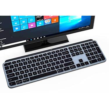 Imagem de Capa de silicone para teclado Logitech MX Keys/teclado sem fio Logitech Craft Advanced, acessórios Logitech MX Keys, película protetora de teclado ultrafina, preta