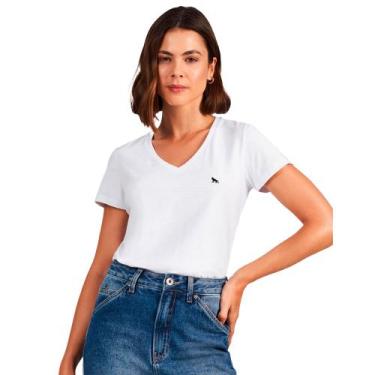 Imagem de Camiseta Acostamento Fashion In24 Branco Feminino
