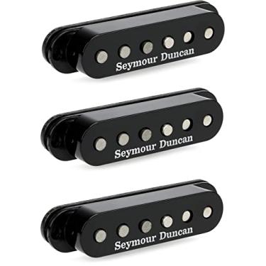 Imagem de Seymour Duncan Conjunto de 3 peças de bobina única SSL-52 Five-Two Strat - Preto