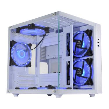 Imagem de Pc Gamer Amd Ryzen 5 5600Gt 16Gb 3200Mhz (Radeon Vega 7 ), B450m, Ssd 480Gb M.2, 500W 80 Plus, Gabinete Aquario White Com 3 Fans, Neologic - Nli87551