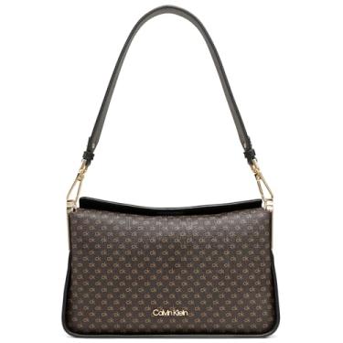 Imagem de Calvin Klein Bolsa de ombro Fay, marrom/cáqui/preto, One Size