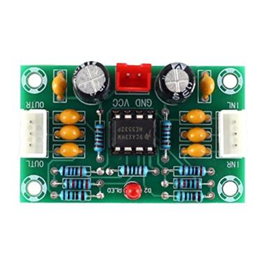 Imagem de Luzhengyang NE5532 Módulo pré-amplificador operacional pré-amplificador 2CH placa de som estéreo áudio