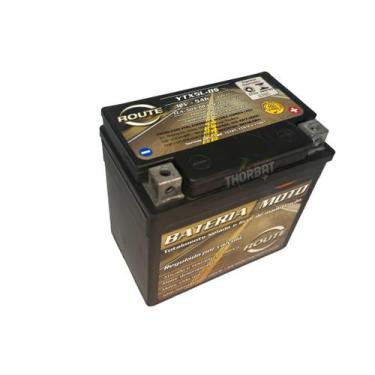 Imagem de Bateria Honda Biz 125 Es Ano 09/11 5ah Route Ytx5l-bs