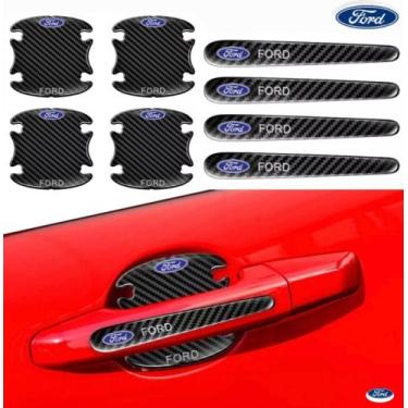 Imagem de Adesivo Automotivo Anti Riscos De Maçanetas Porta De Carro Ford Ranger