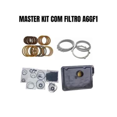 Imagem de Master kit com filtro do câmbio automático a6gf1 - TRANSNATION