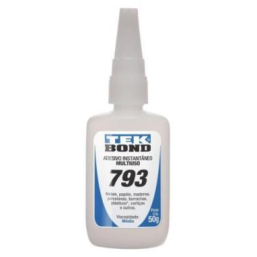 Imagem de Cola Instantânea 793 Anti Entupimento 50g - Tekbond