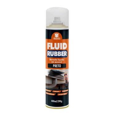 Imagem de Borracha Líquida Preta - Fluid Rubber 400Ml/290G - Er Do Brasil