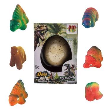 Imagem de Ovinho Surpresa Dinossauro Para Criança Divertido - DM Toys