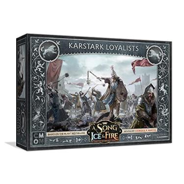 Imagem de CMON A Song of Ice and Fire Tabletop Miniatures Game Karstark Loyalists Unit Box - Devoted Warriors of House Karstark! Strategy Game for Adults, Ages 14+, 2+ Players, 45-60 Minute Playtime, Made
